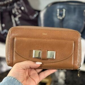 Chloe Long Zippy Wallet